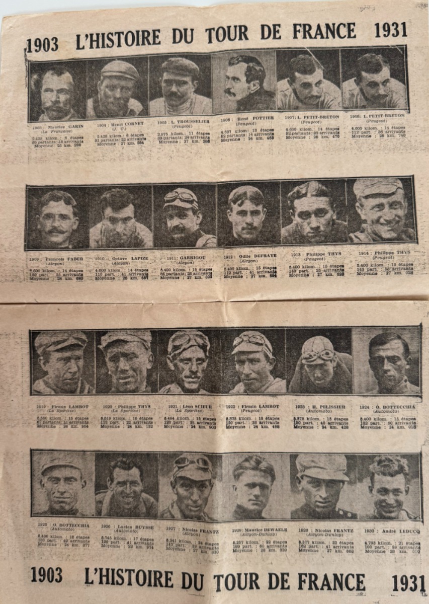 Sporting Programme du Tour de France 1931 - Edition spéciale - Vue 3 - Cyclisme