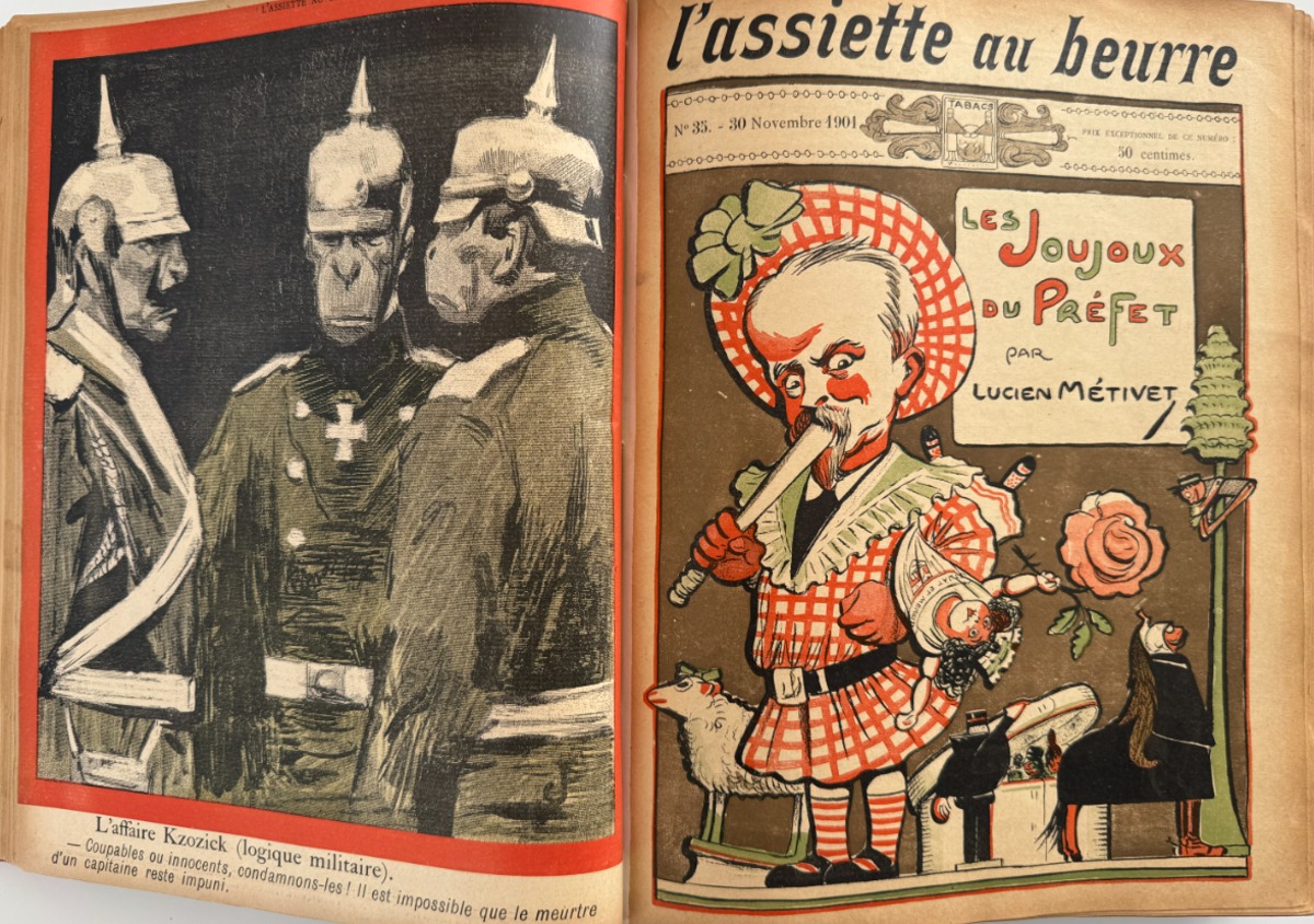 L'assiette Au Beurre : de 1901 a 1903 Willette, Cappiello, Steinlen, Kupka - Divers authentique - Revue Vintage