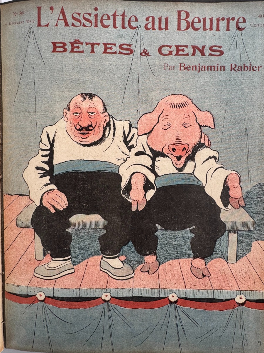 L'assiette Au Beurre : de 1901 a 1903 Willette, Cappiello, Steinlen, Kupka - Vue 9 - Divers