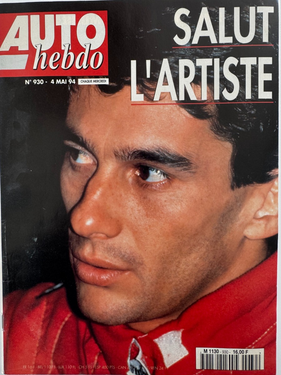 Auto Hebdo N° 930 du 04/05/1994 Ayrton Senna - Formule 1 - Autres sports authentique - Revue Vintage