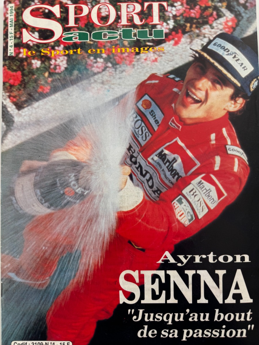 Sport Actu N° 4 mai 1994 Ayrton Senna - Formule 1 - Autres sports authentique - Revue Vintage