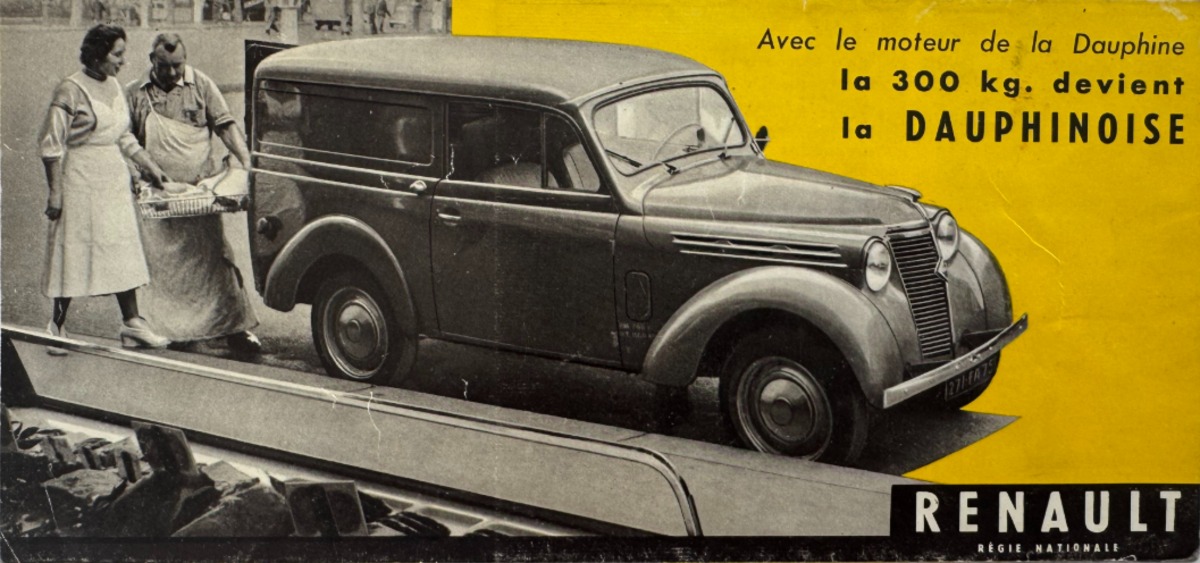 Catalogue Renault la Dauphinoise - année 50 - Auto authentique - Revue Vintage