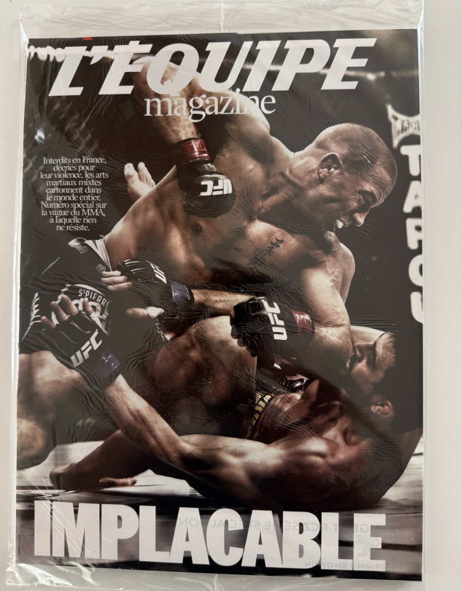L'équipe magazine 24 novembre 2012 MMA - combat - N° 21316 - Autres sports authentique - Revue Vintage