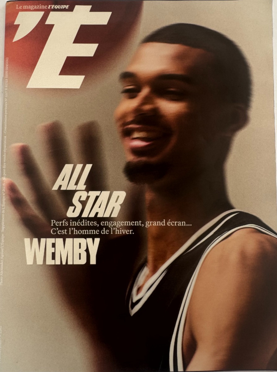 L'équipe magazine 14/02/2026 Victor Wembanyama - Basket - Autres sports authentique - Revue Vintage
