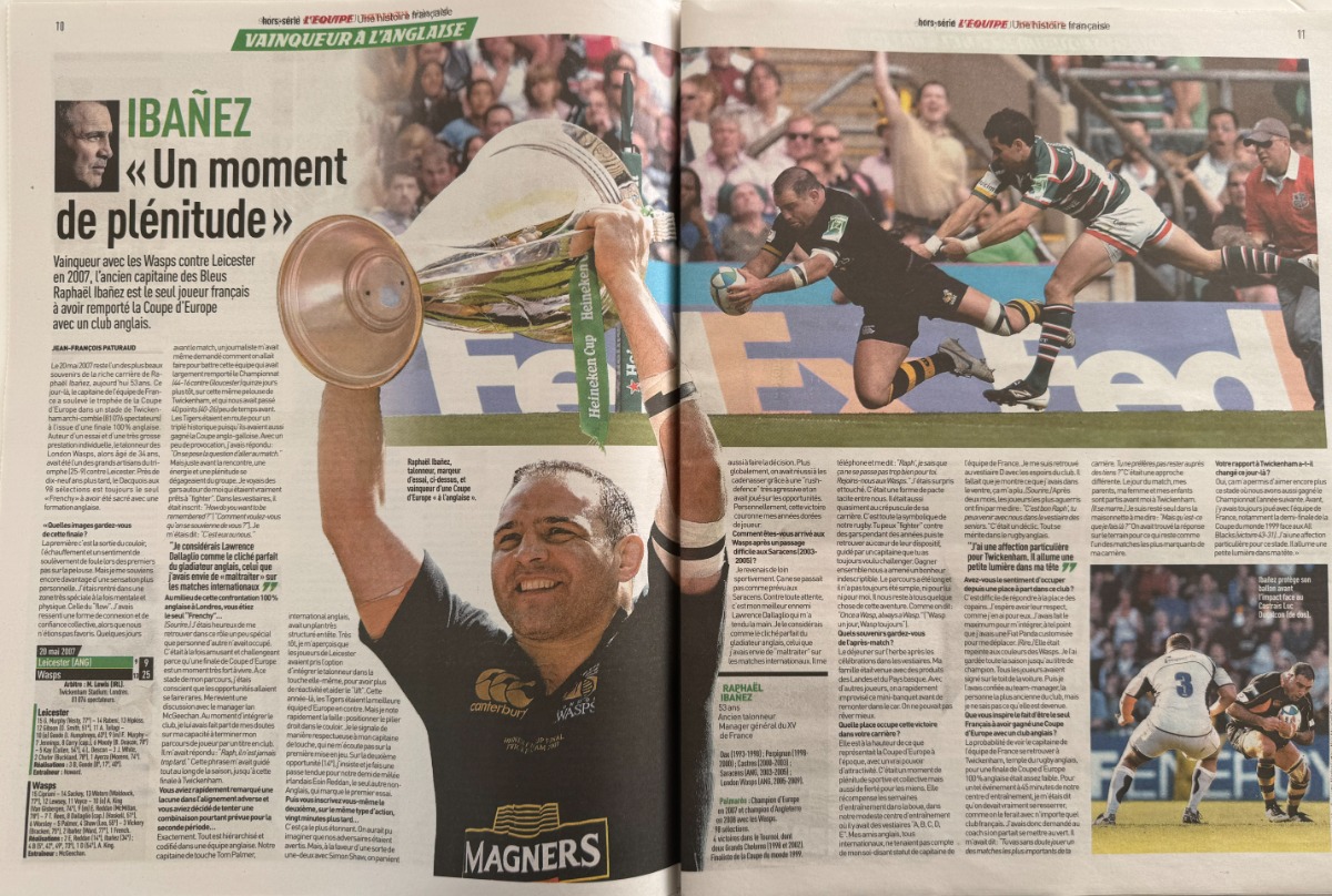 Journal l'équipe avril 2026 Rugby Coupe d'Europe 1996 - 2026 N° Hors série - Vue 4 - Rugby