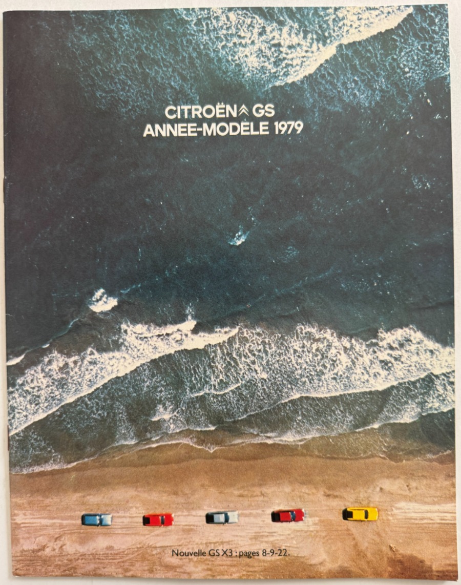 Catalogue Citroen GS Club - GSX3 - GS Pallas et GS Break 1979 - Auto authentique - Revue Vintage