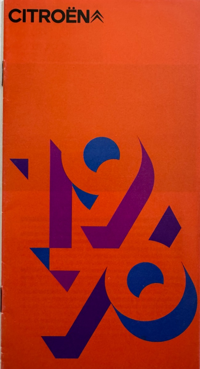 catalogue Citroen AMI . GS . CX . 1976 - Auto authentique - Revue Vintage
