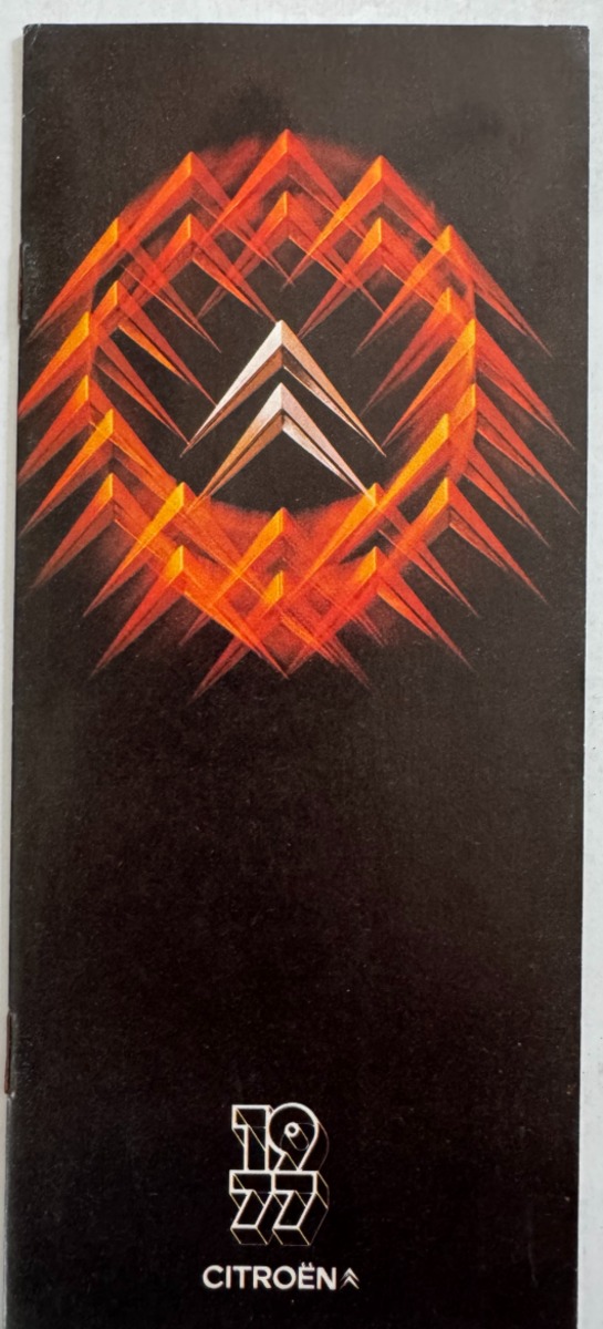 Catalogue Citroen AMI 8 . LN . GS . CX . 1977 - Auto authentique - Revue Vintage