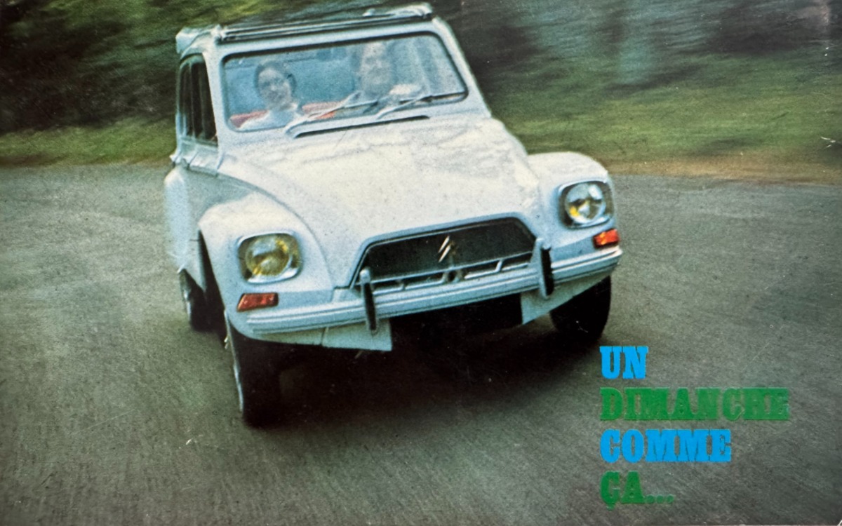 catalogue Citroen Diane - Auto authentique - Revue Vintage