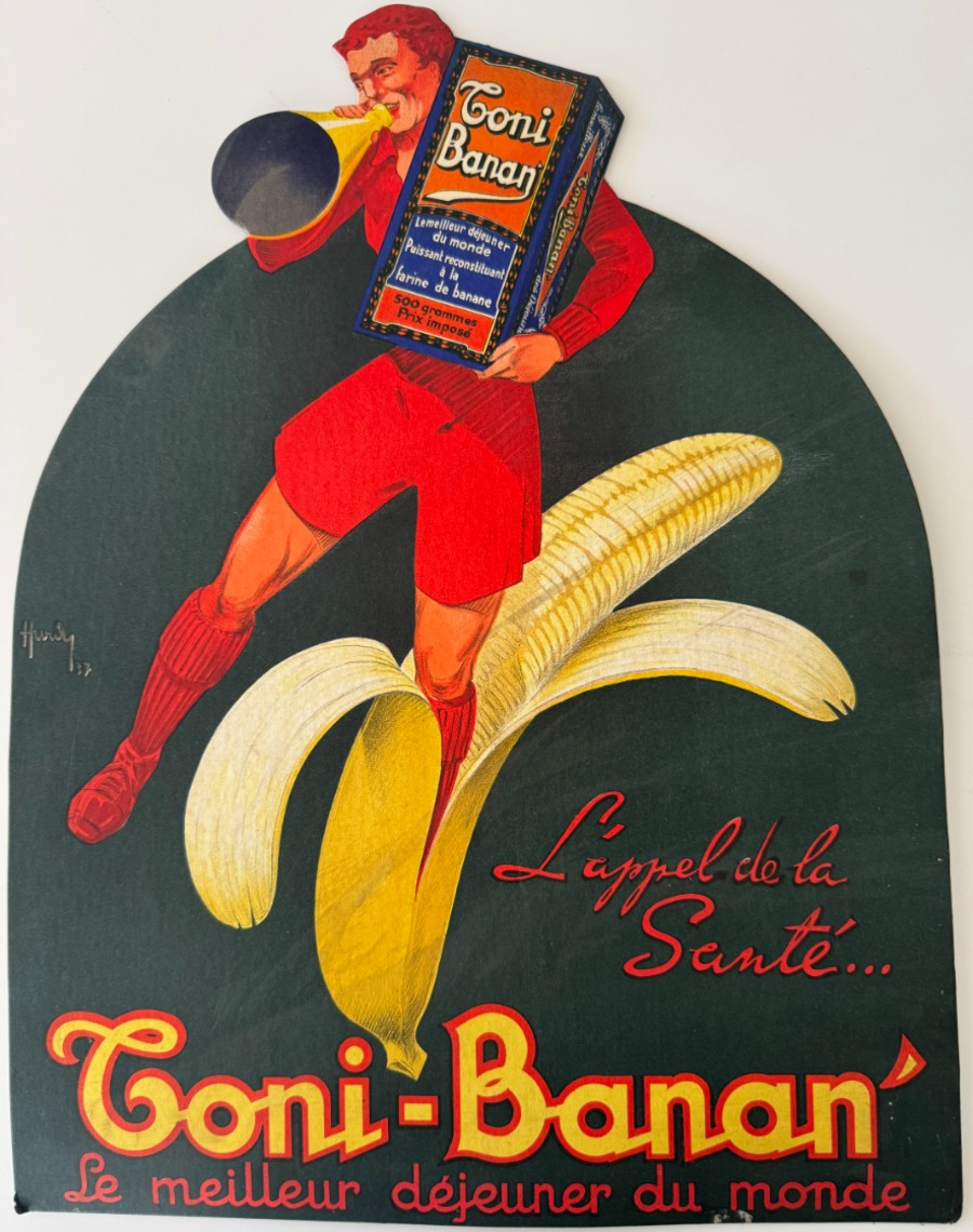 Carton publicitaire Toni-Baban' année 1937 - Publicitaire authentique - Revue Vintage
