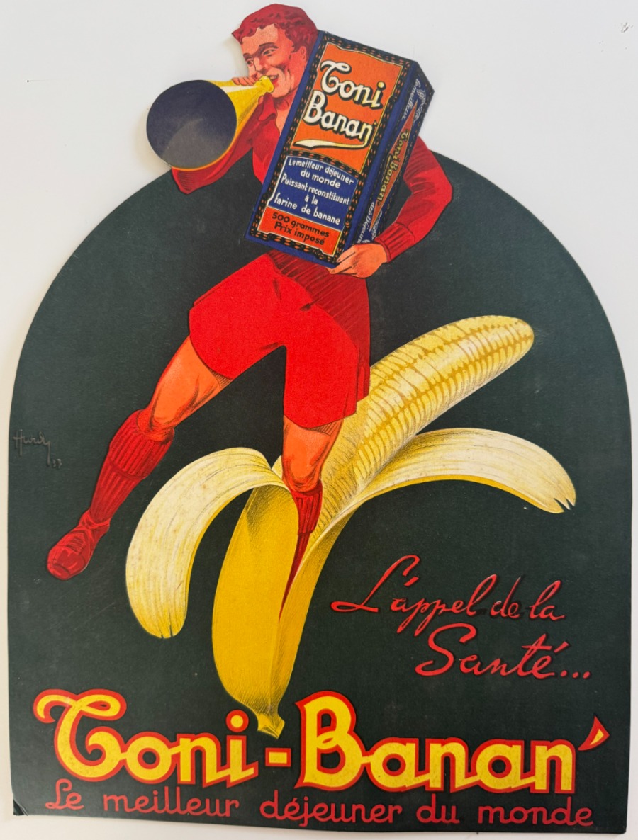 Carton publicitaire ancien Toni-Baban' année 1937 - Publicitaire authentique - Revue Vintage