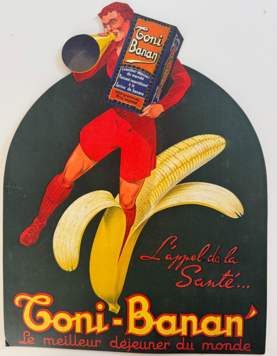 Carton publicitaire ancien Toni-Baban' année 1937 !!! - Publicitaire authentique - Revue Vintage