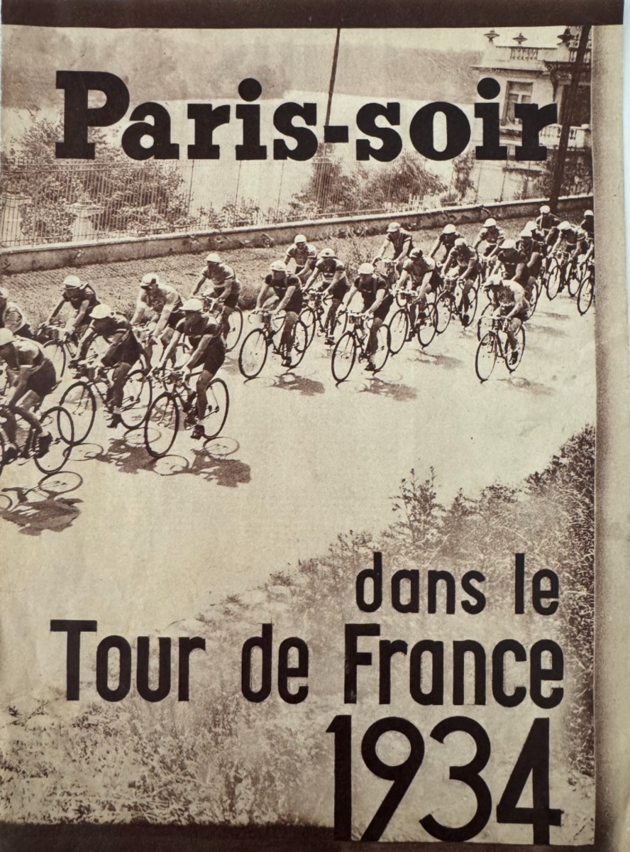 1934 Paris Soir - Programme du Tour de France - Cyclisme - Cyclisme authentique - Revue Vintage