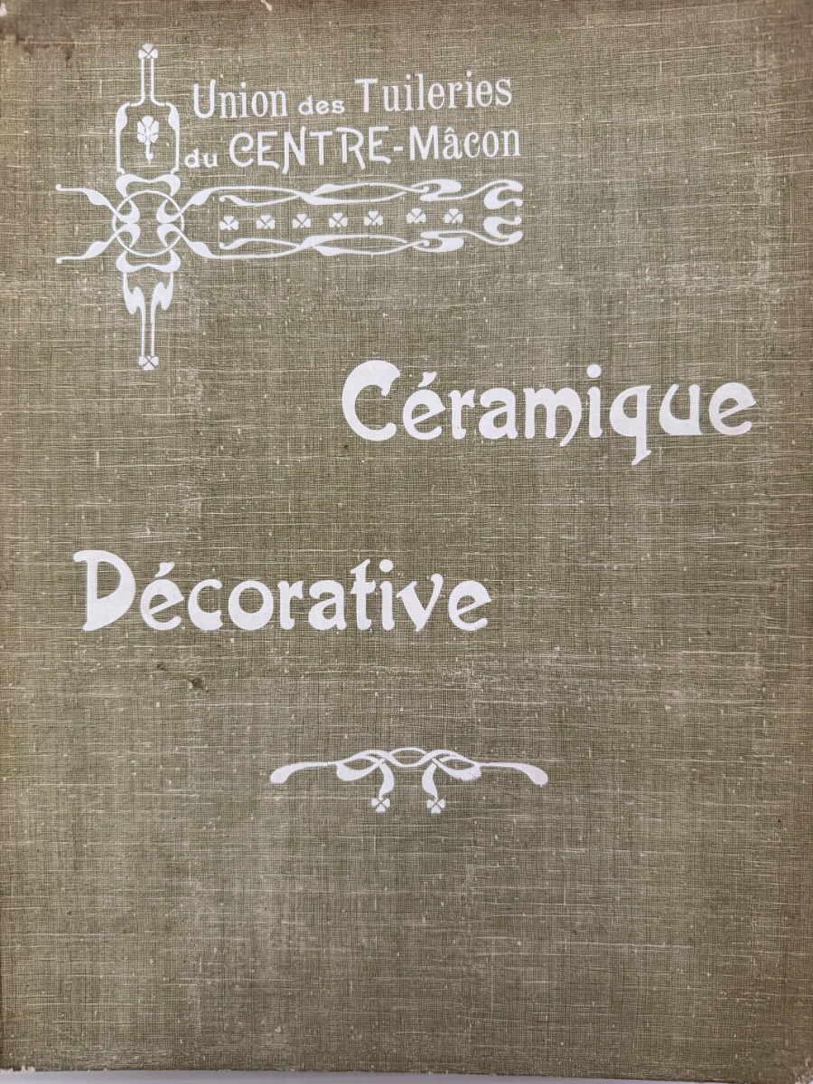 Catalogue 1905 – Céramique décorative – Union des tuileries du centre 59 planches couleurs - Divers authentique - Revue Vintage