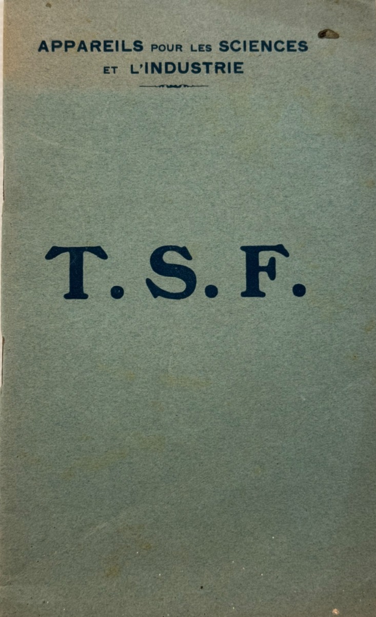 Catalogue ancien T.S.F - Radio environ 1920 . - Divers authentique - Revue Vintage