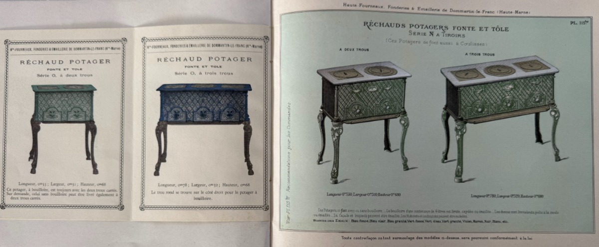 Catalogue fonderies et émaillerie de Dommartin le Franc - Maison Chanlaire - Haute Marne - Vue 6 - Divers