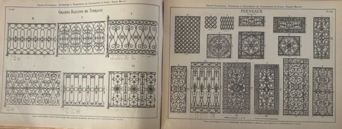 Catalogue fonderies et émaillerie de Dommartin le Franc - Maison Chanlaire - Haute Marne - Vue 8 - Divers